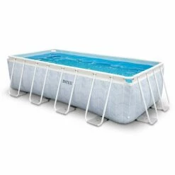 Piscine Tubulaire Intex Prism Frame Chevron 4,00 X 2,00 X H1,00m
