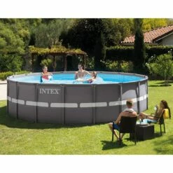 Piscine Tubulaire Intex Ultra Frame XTR 4,88 X H1,22m -Piscine Soldes 2024 piscine tubulaire intex ultra frame xtr 488 x h122m 2