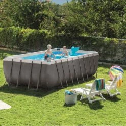 Piscine Tubulaire Intex Ultra Frame XTR 5,49 X 2,74 X H1,32m -Piscine Soldes 2024 piscine tubulaire intex ultra frame xtr 549 x 274 x h132m 2