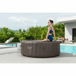 Spa Bestway Lay-Z Dominica HydroJet 4-6 Places -Piscine Soldes 2024 spa bestway lay z dominica hydrojet 4 6 places 9