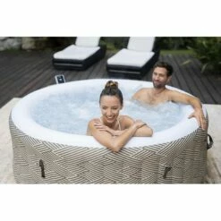 Spa Bestway Lay-Z Madrid Air Jet Plus 2-4 Places -Piscine Soldes 2024 spa bestway lay z madrid air jet plus 2 4 places 4