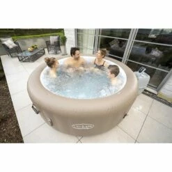 Spa Bestway Lay-Z Palm Springs Air Jet 4-6 Places -Piscine Soldes 2024 spa bestway lay z palm springs air jet 4 6 places 7