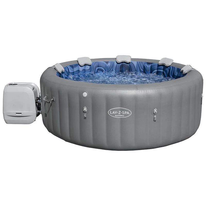 Spa Bestway Lay-Z Santorini Hydrojet Pro 5-7 Places 3 Spa Bestway Lay-Z Santorini Hydrojet Pro 5-7 Places