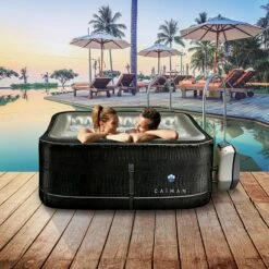 Spa Gonflable Netspa Caïman 4 Places -Piscine Soldes 2024 spa gonflable netspa caiman 4 places 2