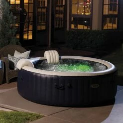 Spa Intex Pure Spa Blue Navy Bulles 4 Places Luxe -Piscine Soldes 2024 spa intex pure spa blue navy bulles 4 places luxe 2