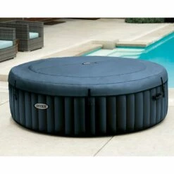 Spa Intex Pure Spa Blue Navy Bulles 4 Places Luxe -Piscine Soldes 2024 spa intex pure spa blue navy bulles 4 places luxe 4
