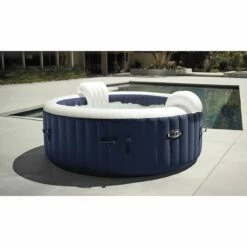 Spa Intex Pure Spa Blue Navy Bulles 4 Places Luxe -Piscine Soldes 2024 spa intex pure spa blue navy bulles 4 places luxe 5