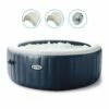 Spa Intex Pure Spa Blue Navy Bulles 6 Places Luxe -Piscine Soldes 2024 spa intex pure spa blue navy bulles 6 places luxe