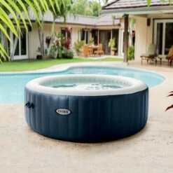 Spa Intex Pure Spa Blue Navy Bulles 6 Places Luxe -Piscine Soldes 2024 spa intex pure spa blue navy bulles 6 places luxe 2