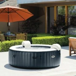 Spa Intex Pure Spa Blue Navy Bulles 6 Places Luxe -Piscine Soldes 2024 spa intex pure spa blue navy bulles 6 places luxe 3