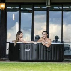 Spa Intex Pure Spa Carbone Bulles Et Jets 4 Places -Piscine Soldes 2024 spa intex pure spa carbone bulles et jets 4 places 4