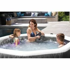 Spa Intex Pure Spa Carbone Bulles Et Jets 6 Places -Piscine Soldes 2024 spa intex pure spa carbone bulles et jets 6 places 3