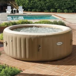 Spa Intex Pure Spa Sahara Bulles 4 Places -Piscine Soldes 2024 spa intex pure spa sahara bulles 4 places 1