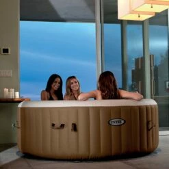 Spa Intex Pure Spa Sahara Bulles 4 Places -Piscine Soldes 2024 spa intex pure spa sahara bulles 4 places 4