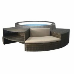 Spa Semi-rigide NetSpa Vita Premium 6 Places Avec Mobilier -Piscine Soldes 2024 spa semi rigide netspa vita premium 6 places avec mobilier 1